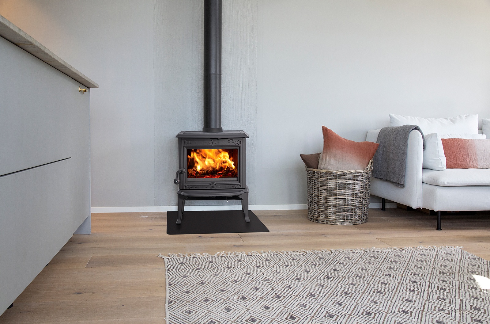 JØTUL F 100 ECO.2 LL SE | Wood Burning Stoves - Traditional