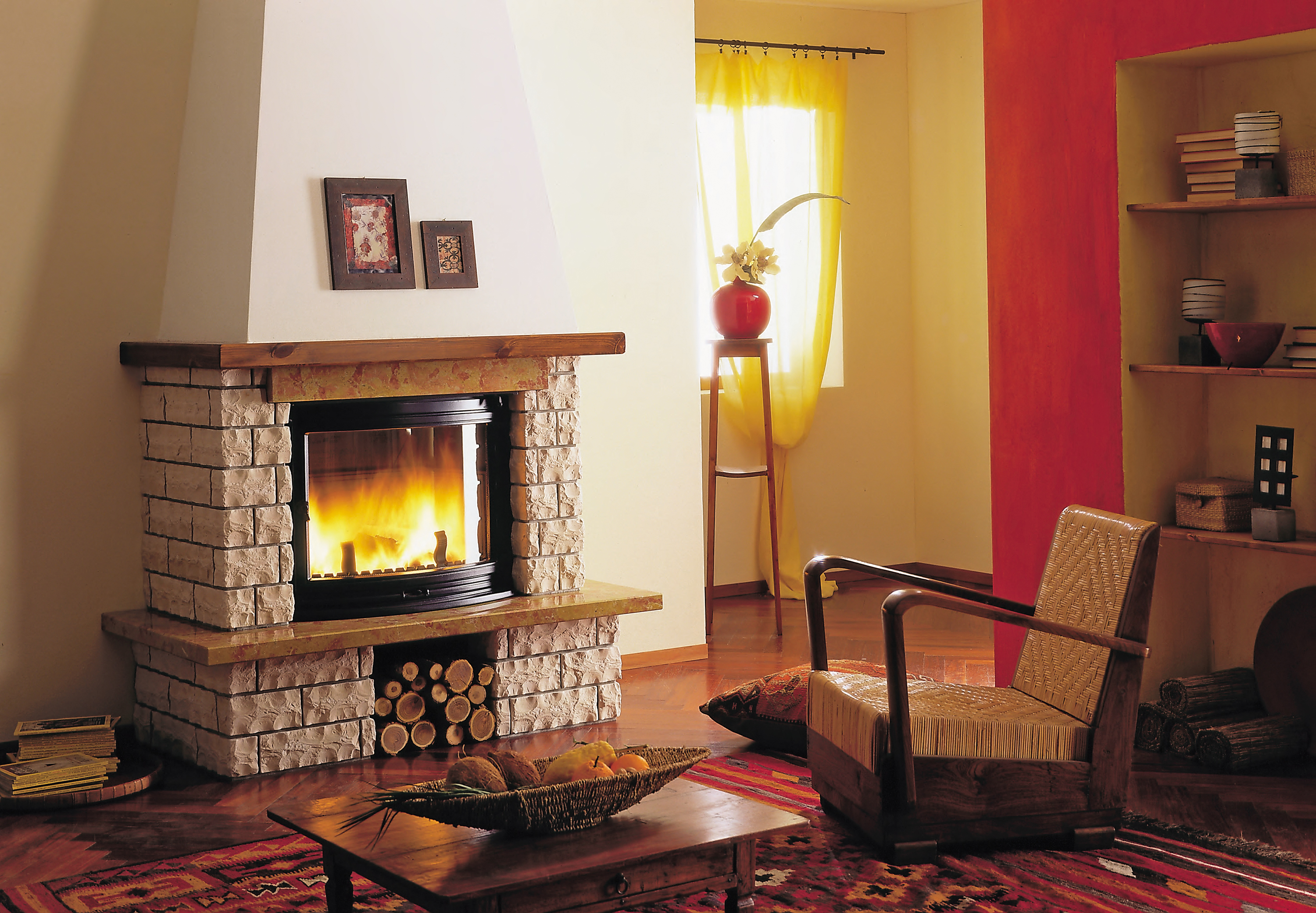 Jotul I 18 Panorama Fireplace Inserts Traditional