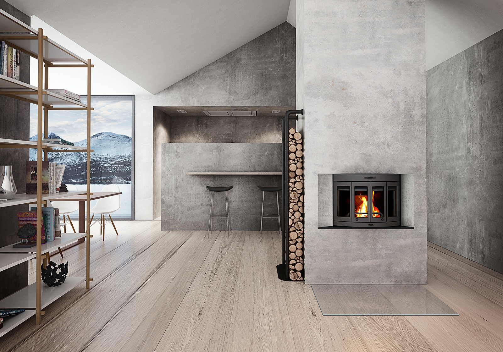 JØTUL I 400 HARMONY | Fireplace Inserts - Modern