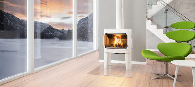 Wood Stove For Open Living Space