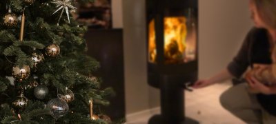 Jøtul F 373 Advance at Christmas