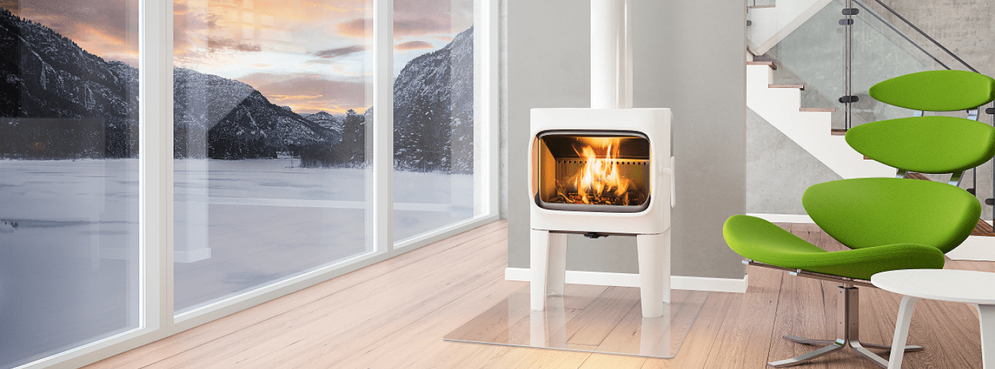 Wood Stove For Open Living Space